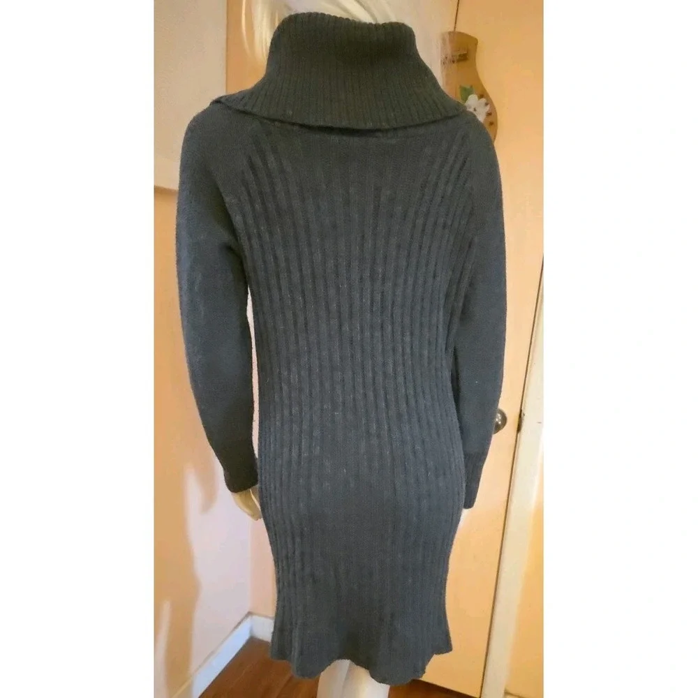 Womens Y2k Sweater Dress‎ Jrs Large Whimsigoth Fairycore Fairy Grunge Cowl Neck